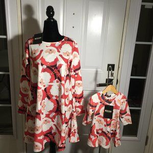 Mommy & Me Holiday Christmas Santa Claus Tops Dresses Misslook